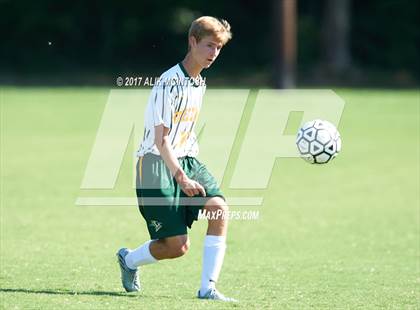 Thumbnail 2 in Christ School vs. Cary Academy (Ravenscroft Soccer Invitational) photogallery.