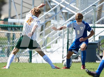 Thumbnail 1 in Christ School vs. Cary Academy (Ravenscroft Soccer Invitational) photogallery.