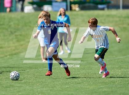 Thumbnail 2 in Christ School vs. Cary Academy (Ravenscroft Soccer Invitational) photogallery.