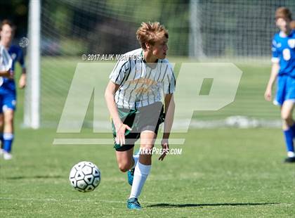 Thumbnail 2 in Christ School vs. Cary Academy (Ravenscroft Soccer Invitational) photogallery.