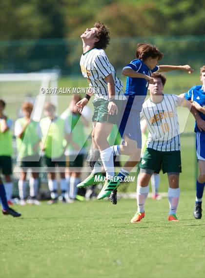 Thumbnail 2 in Christ School vs. Cary Academy (Ravenscroft Soccer Invitational) photogallery.