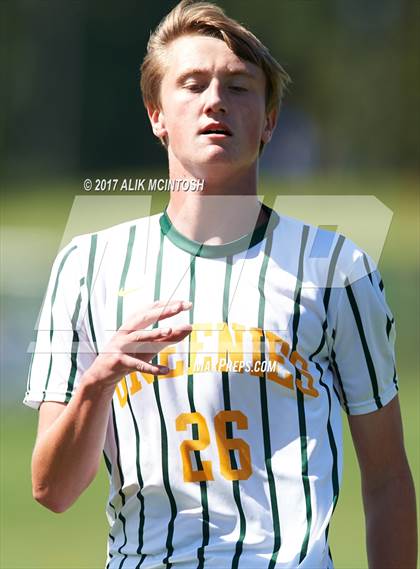 Thumbnail 2 in Christ School vs. Cary Academy (Ravenscroft Soccer Invitational) photogallery.