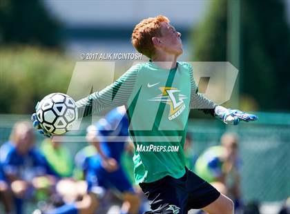 Thumbnail 3 in Christ School vs. Cary Academy (Ravenscroft Soccer Invitational) photogallery.