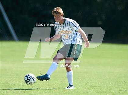 Thumbnail 2 in Christ School vs. Cary Academy (Ravenscroft Soccer Invitational) photogallery.