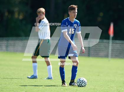 Thumbnail 3 in Christ School vs. Cary Academy (Ravenscroft Soccer Invitational) photogallery.