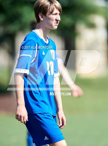Thumbnail 1 in Christ School vs. Cary Academy (Ravenscroft Soccer Invitational) photogallery.