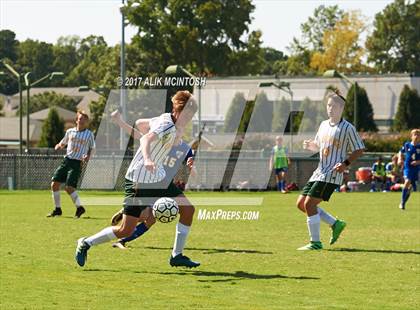 Thumbnail 3 in Christ School vs. Cary Academy (Ravenscroft Soccer Invitational) photogallery.