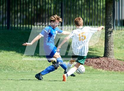Thumbnail 3 in Christ School vs. Cary Academy (Ravenscroft Soccer Invitational) photogallery.