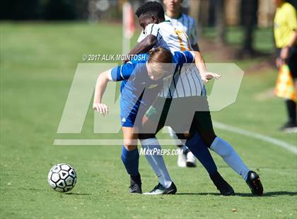 Thumbnail 2 in Christ School vs. Cary Academy (Ravenscroft Soccer Invitational) photogallery.