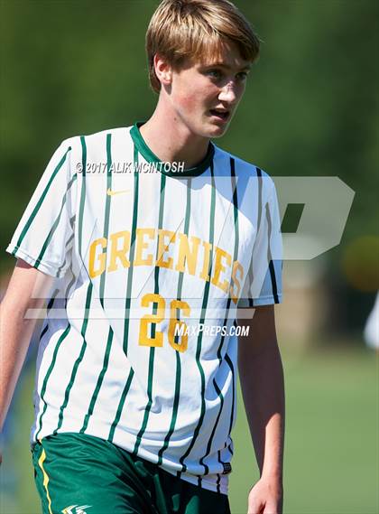 Thumbnail 3 in Christ School vs. Cary Academy (Ravenscroft Soccer Invitational) photogallery.
