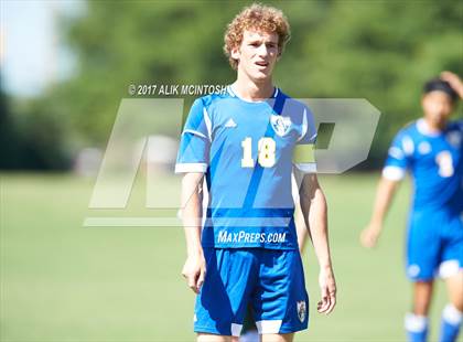 Thumbnail 1 in Christ School vs. Cary Academy (Ravenscroft Soccer Invitational) photogallery.