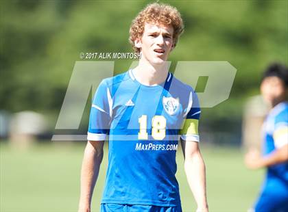 Thumbnail 3 in Christ School vs. Cary Academy (Ravenscroft Soccer Invitational) photogallery.