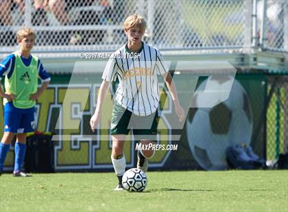 Thumbnail 2 in Christ School vs. Cary Academy (Ravenscroft Soccer Invitational) photogallery.