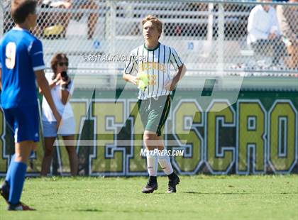 Thumbnail 2 in Christ School vs. Cary Academy (Ravenscroft Soccer Invitational) photogallery.