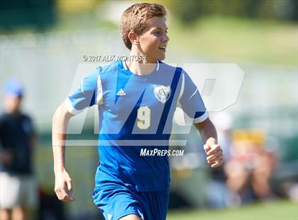 Thumbnail 2 in Christ School vs. Cary Academy (Ravenscroft Soccer Invitational) photogallery.
