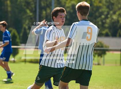 Thumbnail 3 in Christ School vs. Cary Academy (Ravenscroft Soccer Invitational) photogallery.