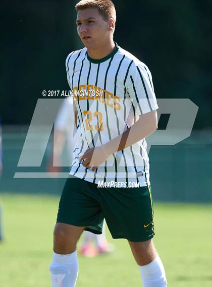 Thumbnail 2 in Christ School vs. Cary Academy (Ravenscroft Soccer Invitational) photogallery.