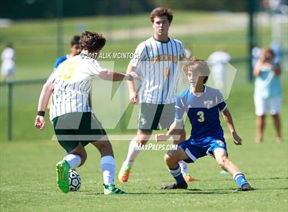 Thumbnail 3 in Christ School vs. Cary Academy (Ravenscroft Soccer Invitational) photogallery.