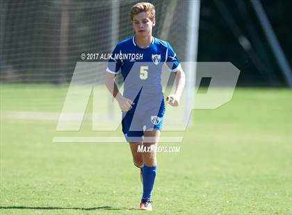 Thumbnail 1 in Christ School vs. Cary Academy (Ravenscroft Soccer Invitational) photogallery.