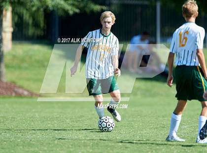 Thumbnail 3 in Christ School vs. Cary Academy (Ravenscroft Soccer Invitational) photogallery.