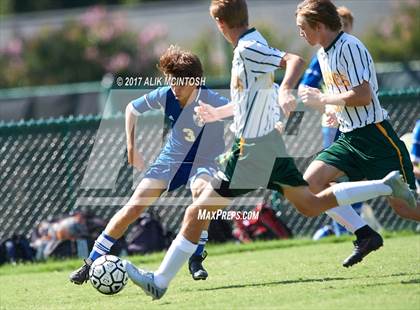 Thumbnail 2 in Christ School vs. Cary Academy (Ravenscroft Soccer Invitational) photogallery.