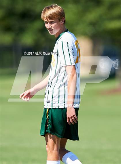 Thumbnail 2 in Christ School vs. Cary Academy (Ravenscroft Soccer Invitational) photogallery.