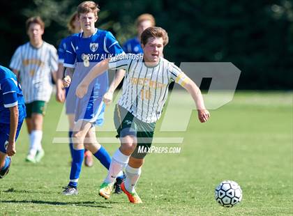 Thumbnail 2 in Christ School vs. Cary Academy (Ravenscroft Soccer Invitational) photogallery.