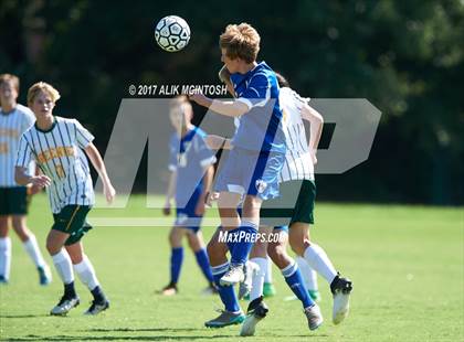 Thumbnail 2 in Christ School vs. Cary Academy (Ravenscroft Soccer Invitational) photogallery.