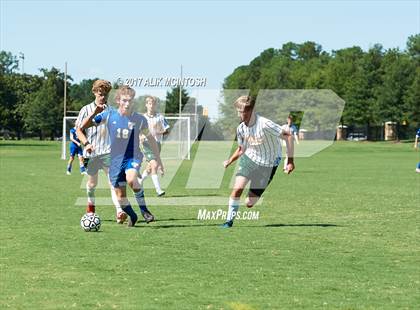 Thumbnail 2 in Christ School vs. Cary Academy (Ravenscroft Soccer Invitational) photogallery.