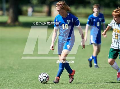 Thumbnail 3 in Christ School vs. Cary Academy (Ravenscroft Soccer Invitational) photogallery.
