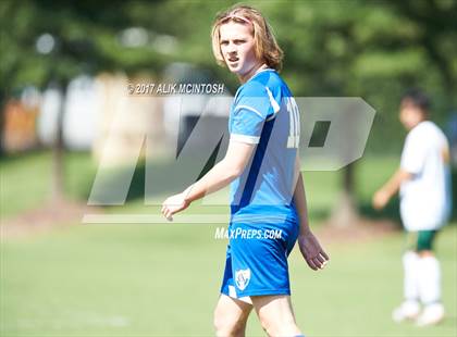 Thumbnail 2 in Christ School vs. Cary Academy (Ravenscroft Soccer Invitational) photogallery.