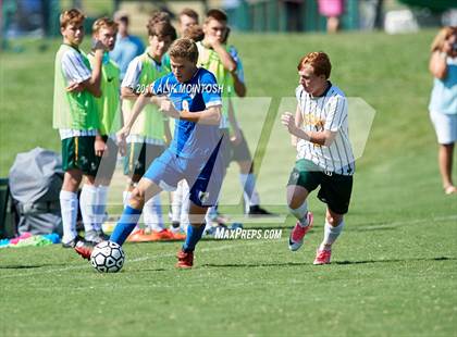Thumbnail 1 in Christ School vs. Cary Academy (Ravenscroft Soccer Invitational) photogallery.