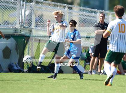 Thumbnail 3 in Christ School vs. Cary Academy (Ravenscroft Soccer Invitational) photogallery.
