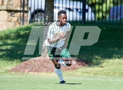 Thumbnail 2 in Christ School vs. Cary Academy (Ravenscroft Soccer Invitational) photogallery.