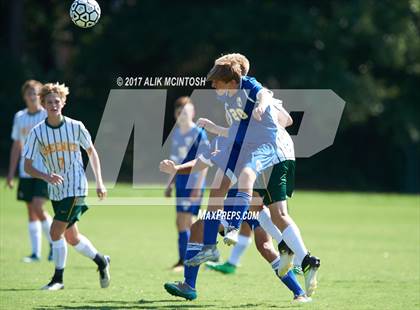 Thumbnail 3 in Christ School vs. Cary Academy (Ravenscroft Soccer Invitational) photogallery.