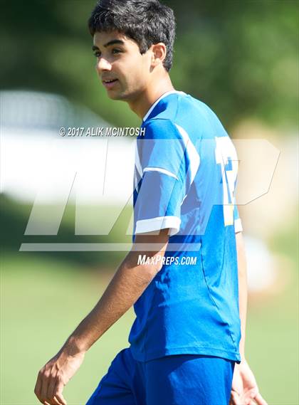 Thumbnail 1 in Christ School vs. Cary Academy (Ravenscroft Soccer Invitational) photogallery.