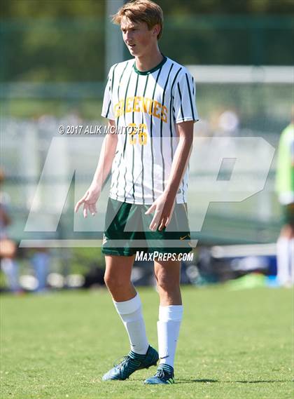 Thumbnail 2 in Christ School vs. Cary Academy (Ravenscroft Soccer Invitational) photogallery.