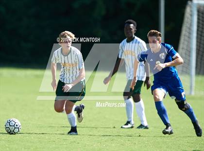 Thumbnail 1 in Christ School vs. Cary Academy (Ravenscroft Soccer Invitational) photogallery.