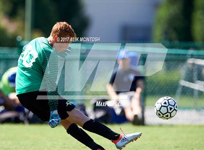 Thumbnail 3 in Christ School vs. Cary Academy (Ravenscroft Soccer Invitational) photogallery.