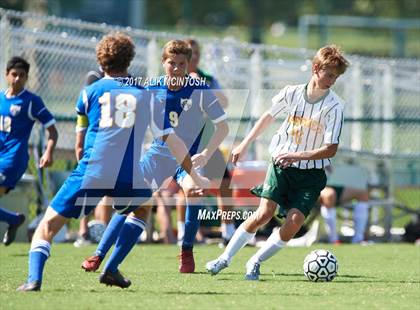 Thumbnail 1 in Christ School vs. Cary Academy (Ravenscroft Soccer Invitational) photogallery.