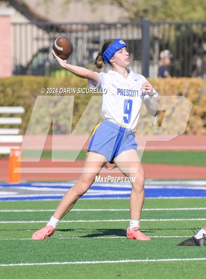 Thumbnail 3 in Prescott vs St. Mary's (AIA 4A Division Final) photogallery.
