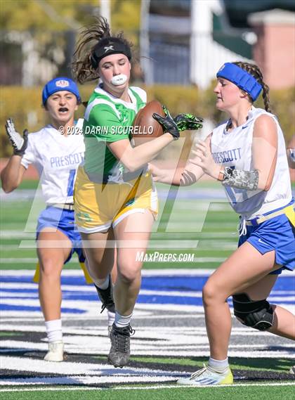 Thumbnail 3 in Prescott vs St. Mary's (AIA 4A Division Final) photogallery.