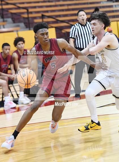 Thumbnail 2 in Oak Park vs. St. Pius X-St. Matthias Academy photogallery.
