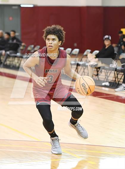 Thumbnail 3 in Oak Park vs. St. Pius X-St. Matthias Academy photogallery.