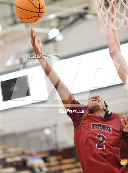 Thumbnail 1 in Oak Park vs. St. Pius X-St. Matthias Academy photogallery.