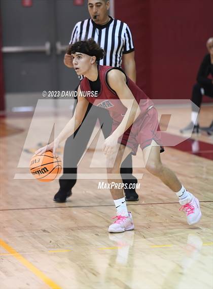 Thumbnail 1 in Oak Park vs. St. Pius X-St. Matthias Academy photogallery.