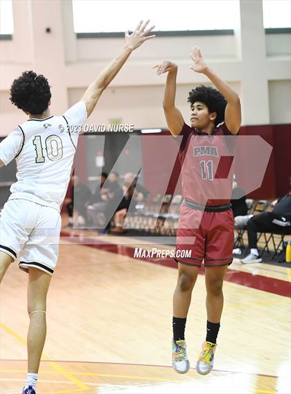 Thumbnail 2 in Oak Park vs. St. Pius X-St. Matthias Academy photogallery.