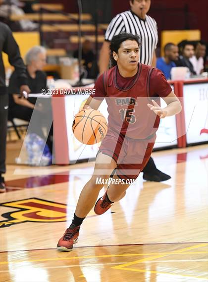 Thumbnail 1 in Oak Park vs. St. Pius X-St. Matthias Academy photogallery.
