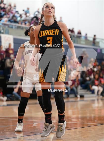Thumbnail 1 in Woden vs. Grapeland (UIL 2A Regional Final) photogallery.