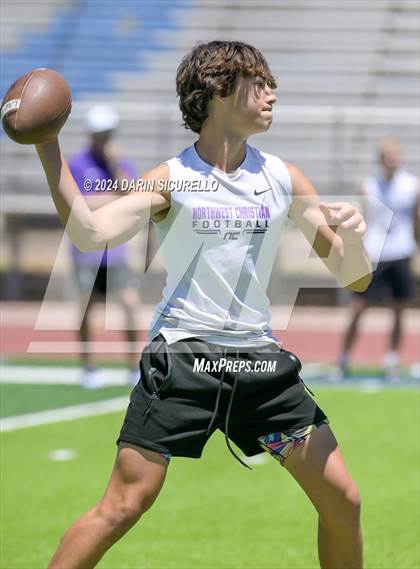 Thumbnail 1 in Northwest Christian vs  Notre Dame Prep (7on7 Gotta Believe Tournament) photogallery.